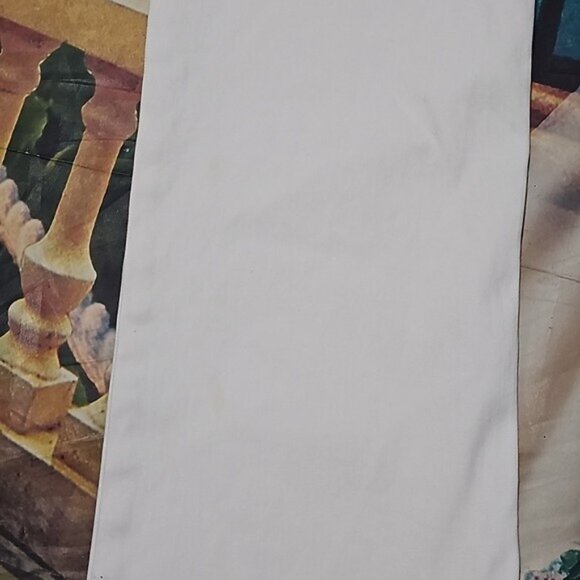 Mother White Glass Slipper Rascal Jeans Size 30 - Picture 6 of 10